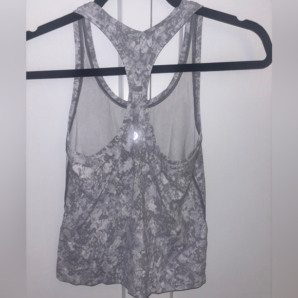Lululemon Racerback Tank Top - Grey Pattern - Picture 2 of 2